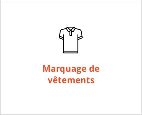 Marquage vêtements
